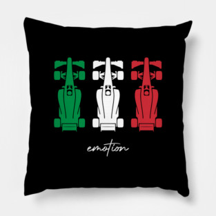 Tifosi 'Emotion' Italian Flag F1 Design Pillow