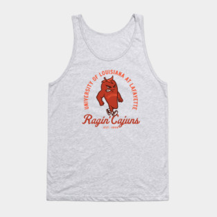 The Ragin' Cajuns of the University of Louisiana Lafayette Tank Top