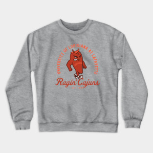 The Ragin' Cajuns of the University of Louisiana Lafayette Crewneck Sweatshirt
