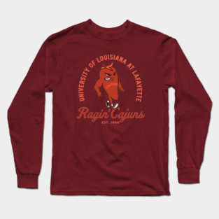 The Ragin' Cajuns of the University of Louisiana Lafayette Long Sleeve T-Shirt