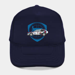 Lancia Delta Rally Martini Racing Illustration Hat