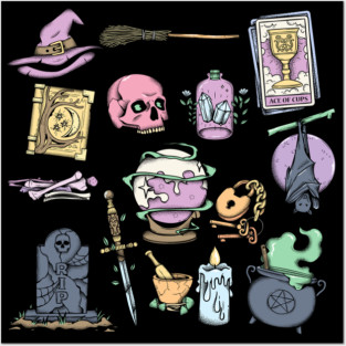 Spooky Season Posters and Art