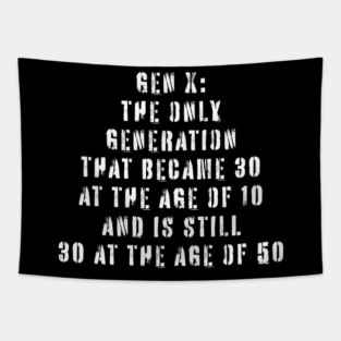Gen X Tapestry