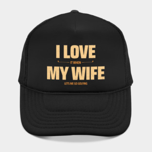 funny golf Hat