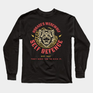 Protect yourself from monsters without the squad! Long Sleeve T-Shirt