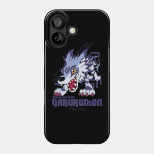 digimon adventure garurumon Phone Case