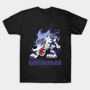 digimon adventure garurumon T-Shirt