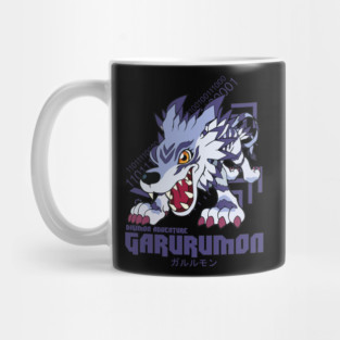 digimon adventure garurumon Mug