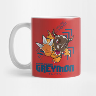 digimon adventure greymon Mug