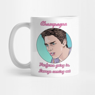 Champagne - diagnosis by an 80s bartender Mug