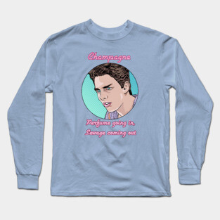 Champagne - diagnosis by an 80s bartender Long Sleeve T-Shirt