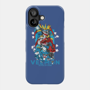 digimon veemon evolution Phone Case