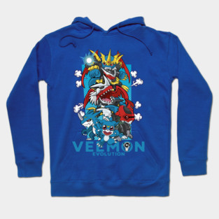 digimon veemon evolution Hoodie