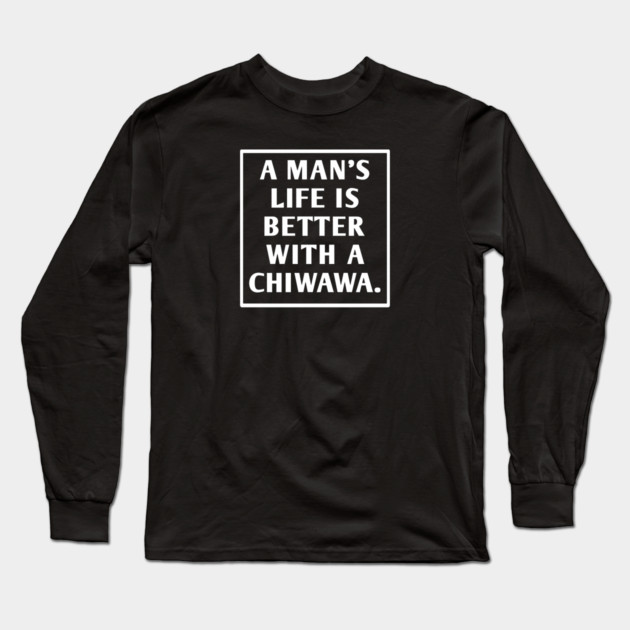Chiwawa Long Sleeve T-Shirt by BlackMeme94