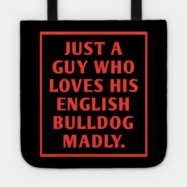 English Bulldog Tote by BlackMeme94