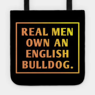 English Bulldog Tote