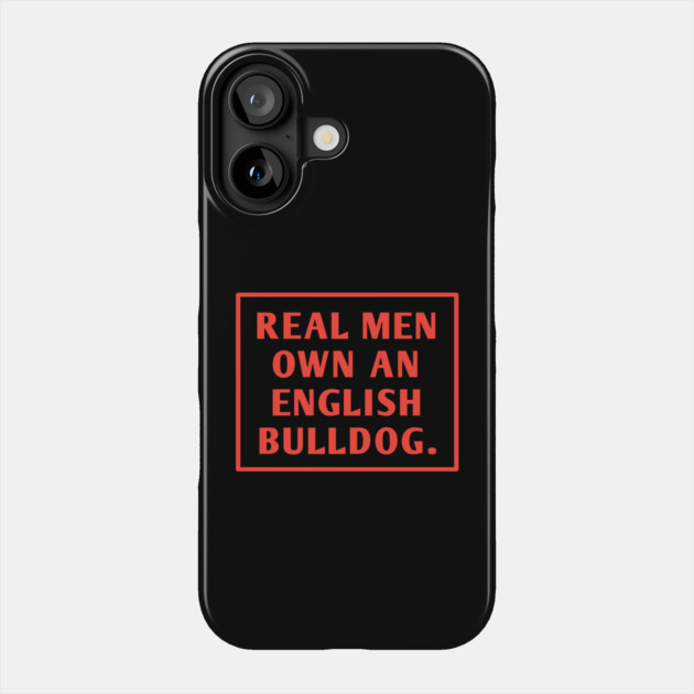 English Bulldog Phone Case by BlackMeme94
