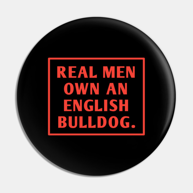 English Bulldog Pin by BlackMeme94