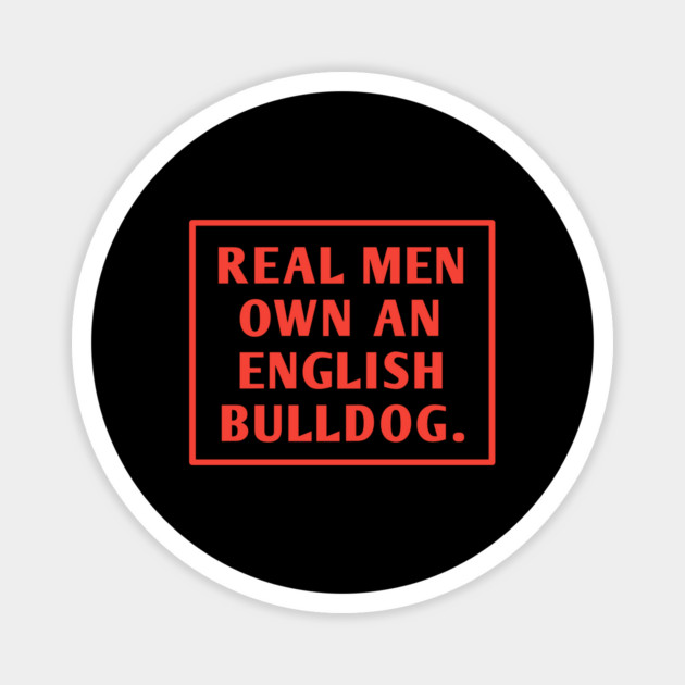 English Bulldog Magnet by BlackMeme94
