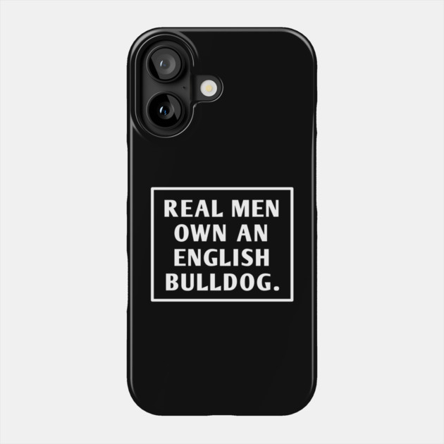 English Bulldog Phone Case by BlackMeme94