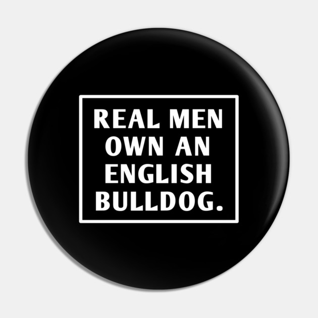 English Bulldog Pin by BlackMeme94
