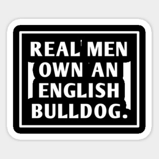 English Bulldog Sticker