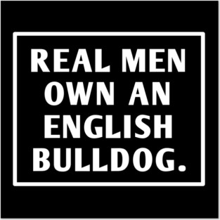 English Bulldog Posters and Art