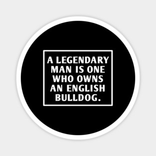 English Bulldog Magnet