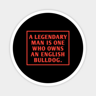English Bulldog Magnet
