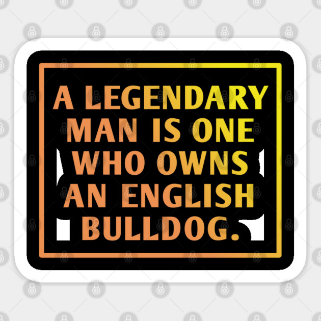 English Bulldog Sticker by BlackMeme94