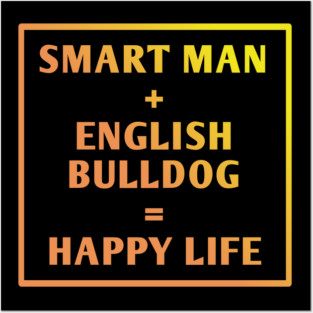 English Bulldog Posters and Art