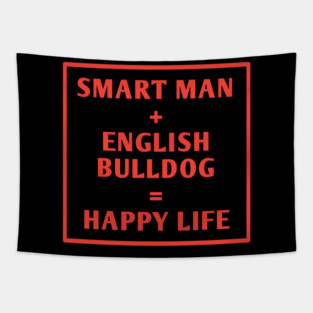 English Bulldog Tapestry