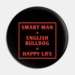 English Bulldog Pin