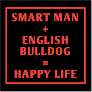 English Bulldog Posters and Art