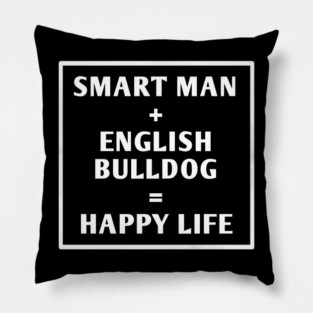 English Bulldog Pillow
