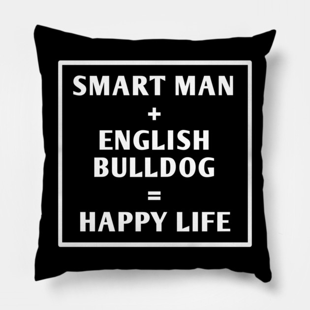 English Bulldog Pillow by BlackMeme94