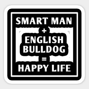 English Bulldog Sticker