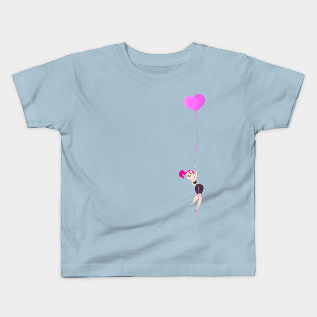 I Heart Mitzi Kids T-Shirt by JoTheZette