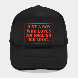 English Bulldog Hat