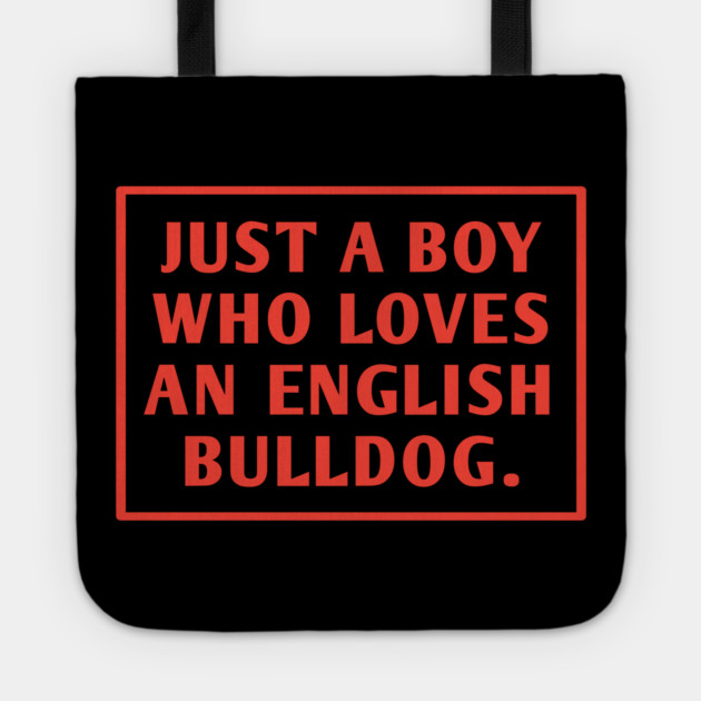 English Bulldog Tote by BlackMeme94