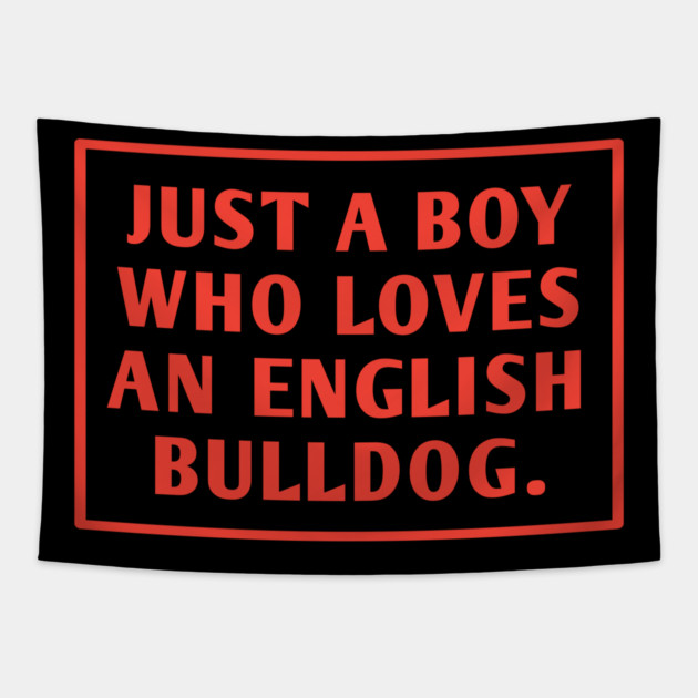 English Bulldog Tapestry by BlackMeme94