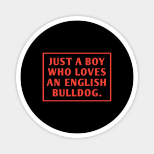 English Bulldog Magnet