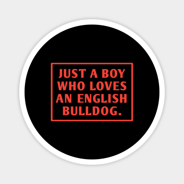 English Bulldog Magnet by BlackMeme94