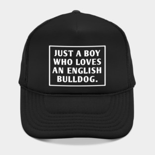 English Bulldog Hat