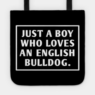 English Bulldog Tote