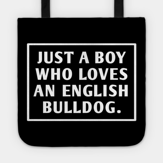 English Bulldog Tote by BlackMeme94