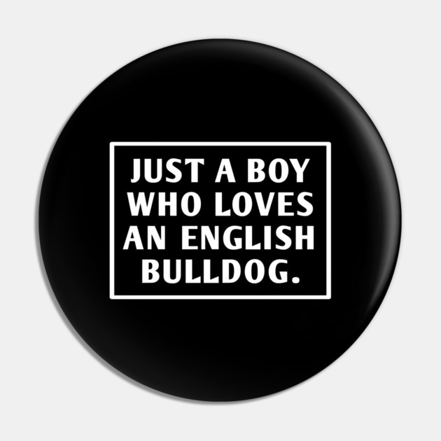 English Bulldog Pin by BlackMeme94