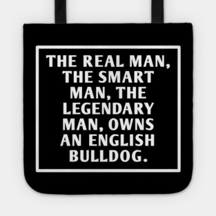English Bulldog Tote