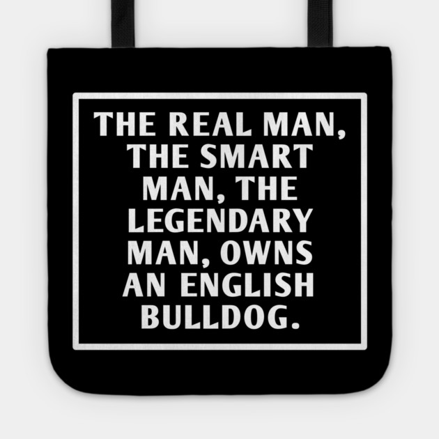 English Bulldog Tote by BlackMeme94