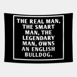 English Bulldog Tapestry